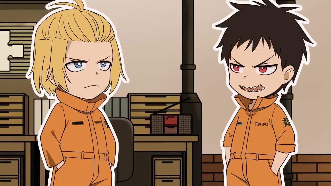 Пламенная бригада пожарных: Мини-аниме